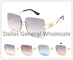 Ladies Metal Frameless Sunglasses Wholesale