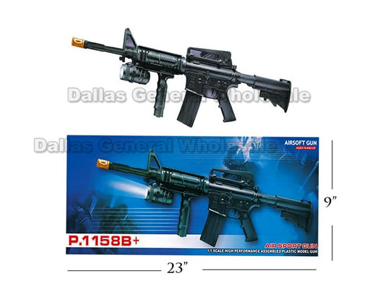 Bulk Buy Airsoft BB Shot Guns w/ Flash Light Wholesale