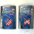 Wholesale AMERICAN FLAG SHAPED EMBROIDERED PATCHES  (Sold by the dozen) CLOSEOUT NOW ONLY 25 CENTS EA