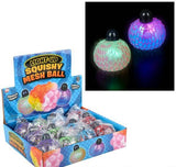 Buy 2.33" LIGHT-UP SQUEEZE MESH GRAPE BALL in Bulk