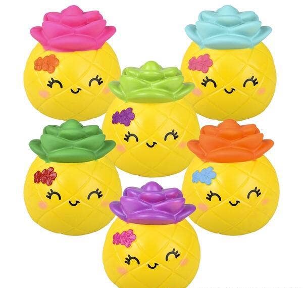 Buy JUMBO SQUISH PINEAPPLE FLOWER MIX 10" in Bulk