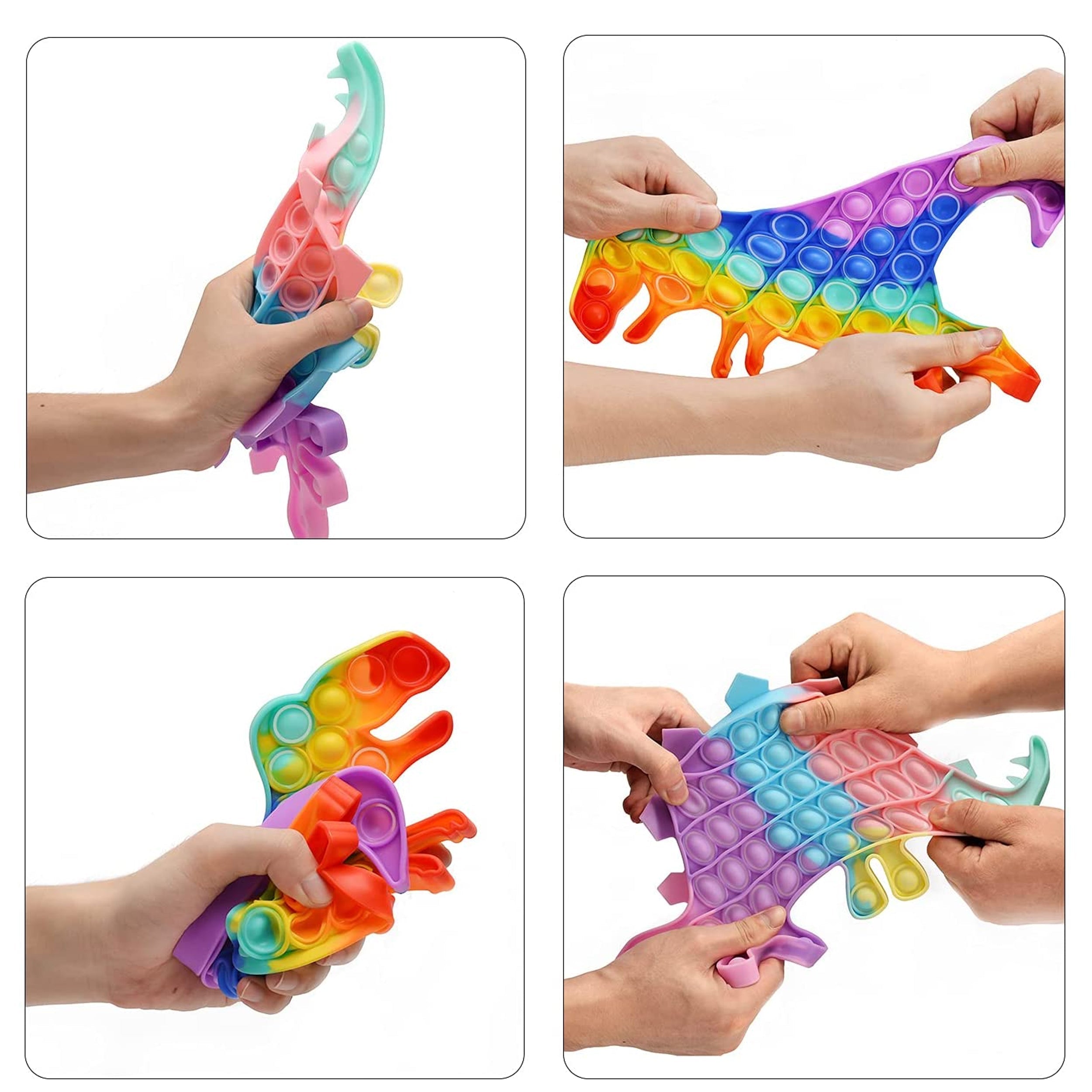Bring Jurassic Fun to Your Fingers with Jumbo Dinosaur Bubble Pop It