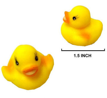 Buy MINI RUBBER 2 INCH DUCKS (Sold by the dozen) *- CLOSEOUT NOW ONLY 25 CENTS EABulk Price