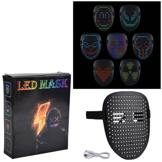 Buy Dynamic LED Gesture Mask in Bulk
