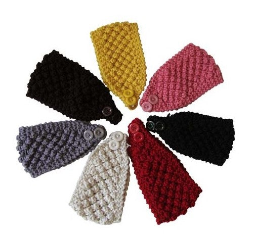 Knitted Ear Warmer Headbands- Sold By Pieces