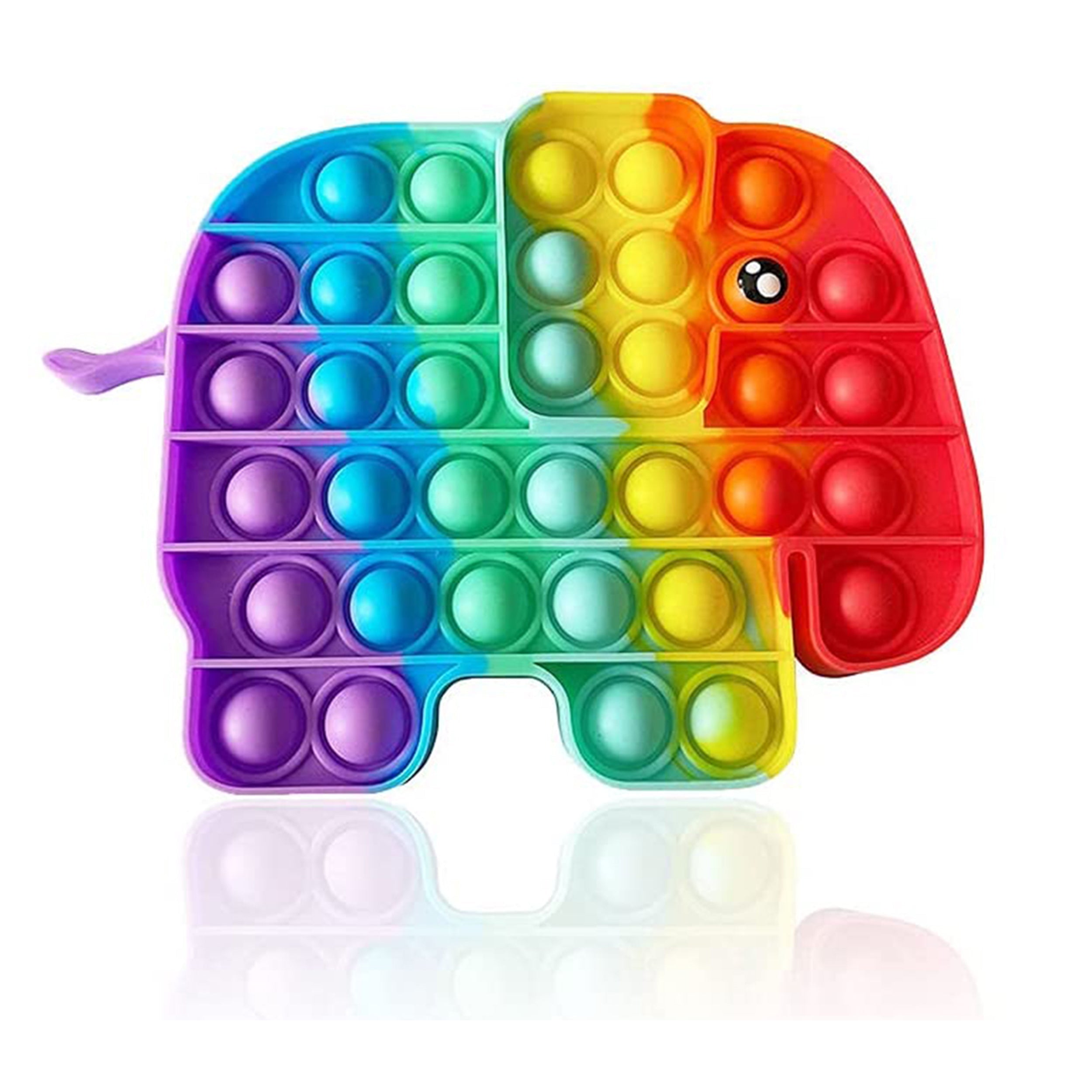 Rainbow Elephant Pop it Fidget Toys
