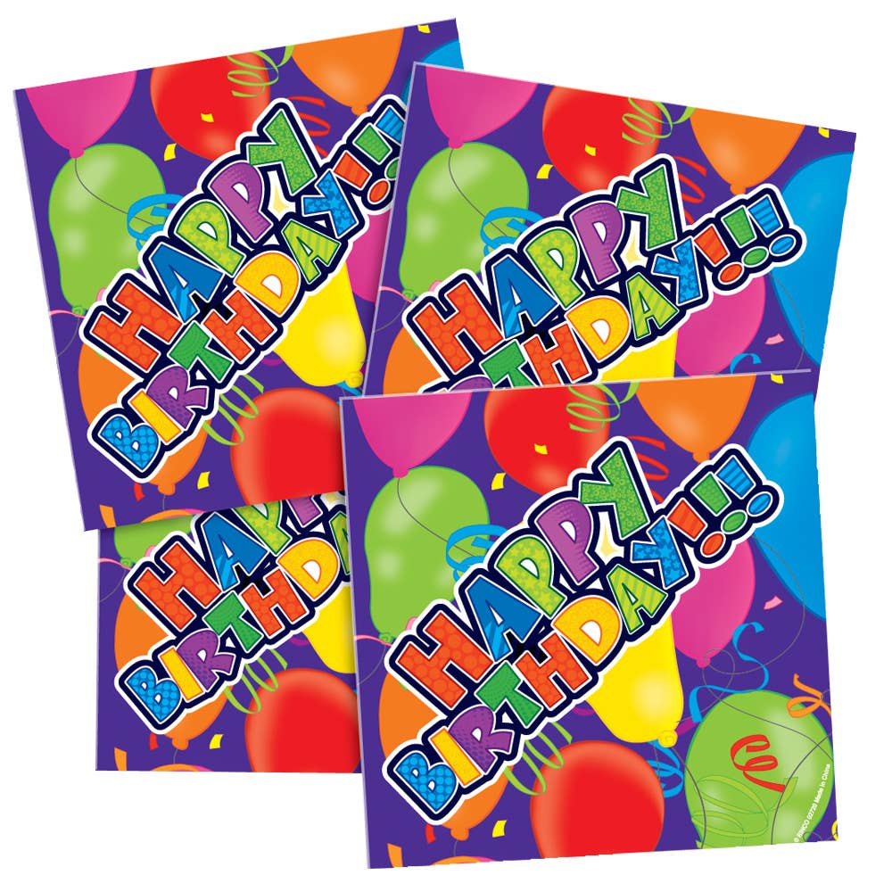 Buy HAPPY BDAY LUNCH NAPKINS 13" in Bulk