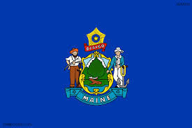 Wholesale MAINE STATE 3' X 5' FLAG (Sold by the piece)