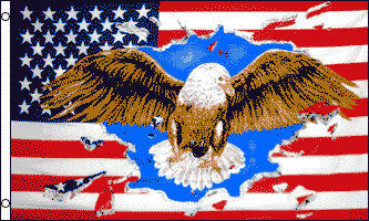 Buy AMERICAN EAGLE 3' X 5' FLAGBulk Price