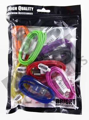 Wholesale IPHONE 5 AND 6, 7   CABLE PHONE CHARGER  ACCESSORY ( sold by the PIECE OR bag of 10 pieces )