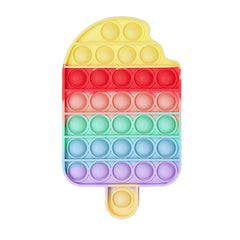 Rainbow Ice Cream Pop it Fidget toys