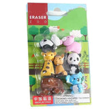 Zoo Animal Eraser for School Kids