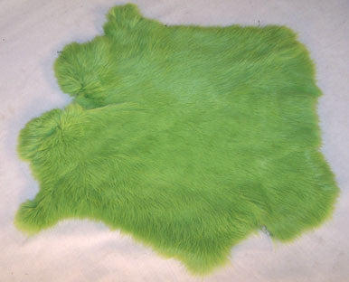 Buy GREEN COLOR RABBIT SKIN PELTBulk Price