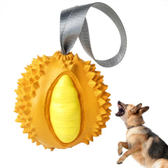 Indestructible Rubber Dog Toy - Tough and Durable Playtime for Your Canine Companion