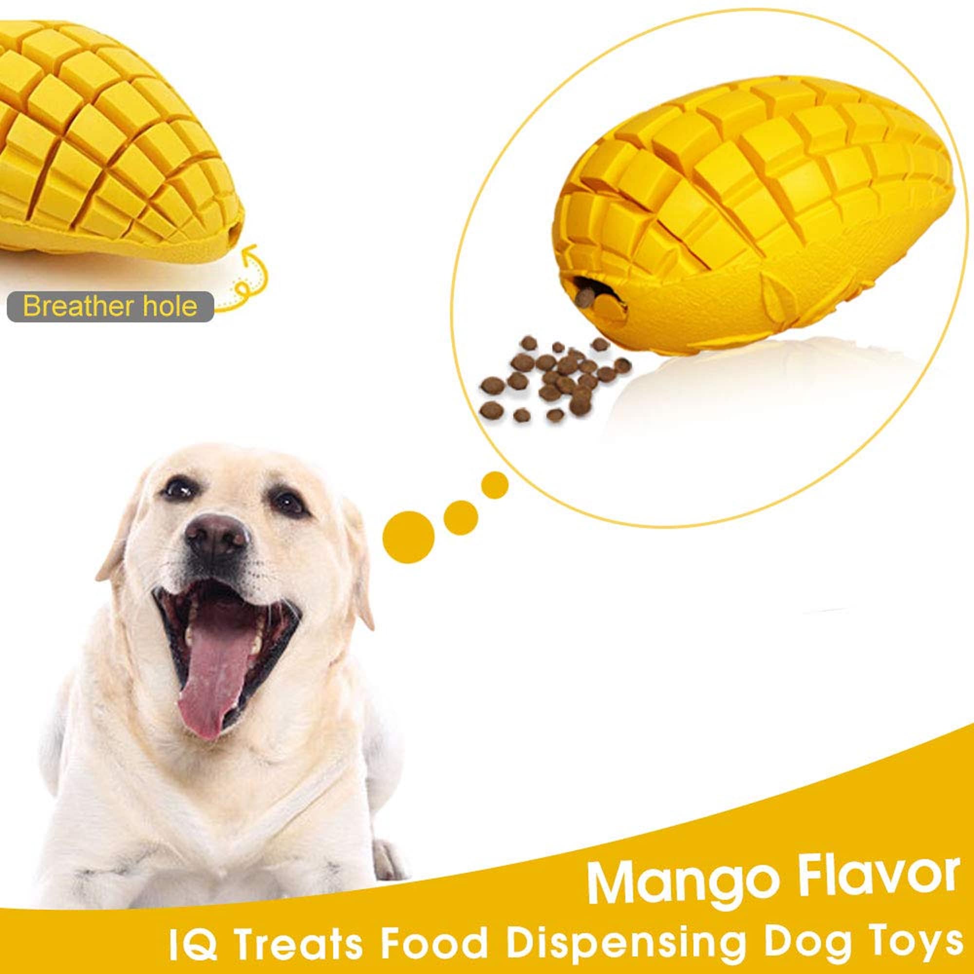Tough & Durable Mango Dog Toy