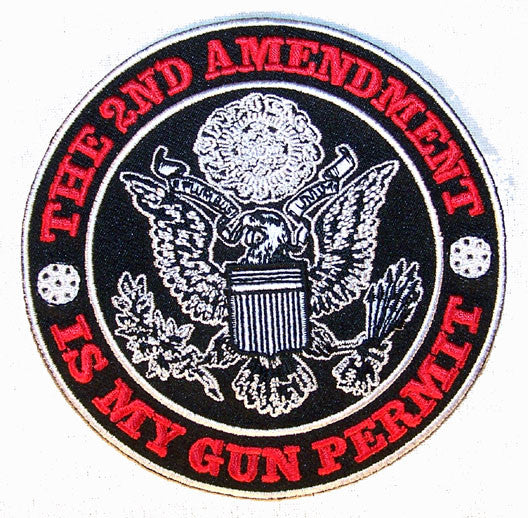 Buy 2ND AMENDMENT IS MY GUN PERMIT PATCHBulk Price