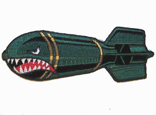 Buy TEETH DROPPING BOMB SHARK 4 x 2 inchPATCHBulk Price