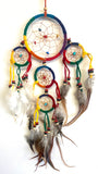 Wholesale RAINBOW DREAMCATCHER 6.5" X 20"