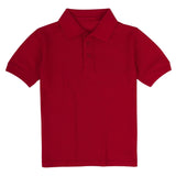 Wholesale Kid's Short Sleeve Polo - Red ( 1 Case= 24Pcs) 6.65$/pc