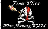 Buy TIME FLIES WHEN YOUR HAVING RUM 3 X 5 FLAG Bulk Price