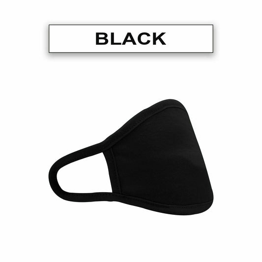 Buy Pack Of 100 Adult Black Cotton Face Mask