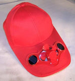 Buy SOLAR POWERED FAN BASEBALL HAT *- CLOSEOUT NOW $5 EA Bulk Price