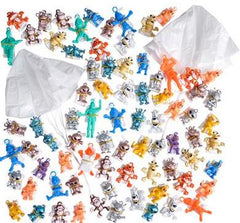 Buy 1.5" PARATROOPER ASSORTMENT PARACHUTE TOYS(sold by the lot of 50 or bag of 200)Bulk Price