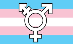 Buy TRANSGENDER SYMBOLS RAINBOW3 X 5 FLAG*- CLOSEOUT NOW $ 2.95 EABulk Price