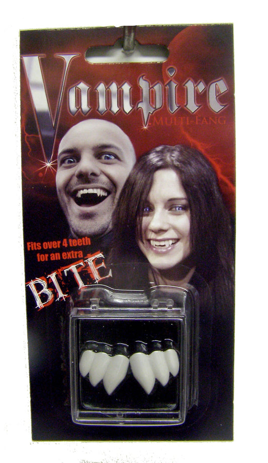 Buy PROFESSIONAL VAMPIRE TRIPLE FANGS TEETH * CLOSEOUT * NOW ONLY $2.50Bulk Price